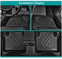 Tapis de sol de voiture résistant aux taches Matériau TPE résistant aux hautes températures Utilisation pour BZ4X 2023