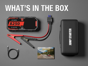 JF.EGWO 12V 3400A Lithium-<strong>ion</strong> Polymer Portable Car <strong>Battery</strong> <strong>Booster</strong> Jump Starter Power Bank 230W 40 Times 10L Gas 6.5L Diesel - Product Image 6