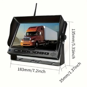 Car <b>Reversing</b> <b>Wireless</b> <b>Camera</b> 7 Inch Monitor Backup 720P Rear View Night Vision for Trucks YB-<b>Wireless</b>-2 <b>Wireless</b> Security Syste - Product Image 4