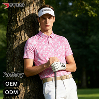 Kaos Polo Golf Pria Atletis Berbahan Polyester Spandex, Cepat Kering, Stretch 4 Arah, Bernapas, Ringan, Grosir