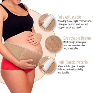 Ceinture de maternité ajustable et respirante pour soulager les douleurs dorsales, soutien abdominal pour la grossesse - Product Image 4