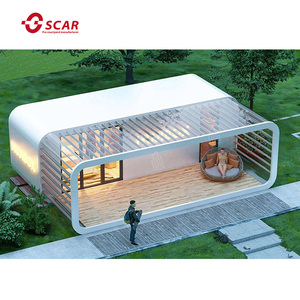 La piccola casa prefabbricata Mobile di lusso della capsula dello spazio per la cabina dell'hotel tende la stanza all'aperto <span class=keywords><strong>con</strong></span> buona <span class=keywords><strong>vista</strong></span> - Product Image 1