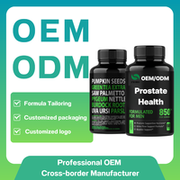 Capsules de soutien de la prostate pour hommes OBM/OEM - Complément alimentaire à base de plantes pour la santé de la prostate chez les hommes adultes, vente en gros d'usine