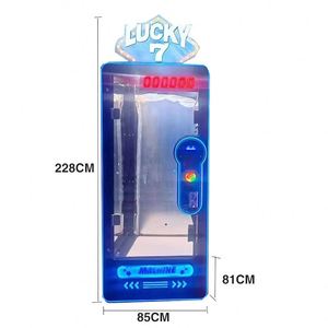 Colorful <b>Arcade</b> Gift Cutting Game Machine Coin Operated Prize Cut Equipment for Kids Playground Entertainment Cut Machine - Product Image 2