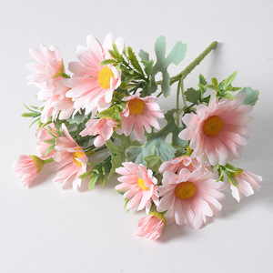 Flores Artificiales DREA, Crisantemos Silvestres, Decoración para Exteriores, Decoración Conmemorativa de Plástico, Flor de Lirio de Seda - Product Image 2