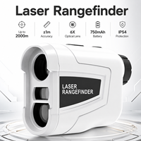 Télémètre laser de golf professionnel INORM LA 1000 avec objectif 6X, rechargeable Type-C, fonction Pin Lock, vibration et compensation de pente, portée 1500m