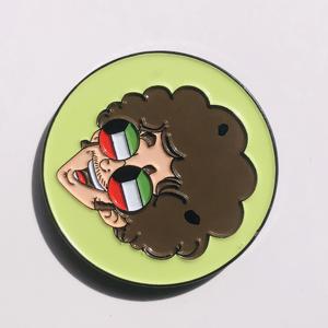 بالجملة شارات معدنية مخصصة أزياء الملابس المعدنية الحرفية قبعة دبابيس لينة المينا الصلبة طية صدر السترة دبابيس - Product Image 3