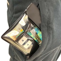 Transparent TPU mode Sea Pass titulaire surf pochette étanche voiture porte-clés étui sac pour clé argent crédit expédition carte ID