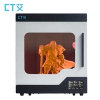 Grande chambre de polymérisation automatique pour impression 3D Boîte de polymérisation par lumière LED post-traitement Chambre thermique pour imprimante 3D en résine