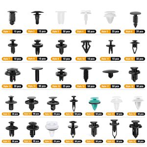 1115개 클립+ 제거기 자동차 푸시 리테이너 클립 및 자동차 패스너 모음 32가지 인기 사이즈 범퍼 펜더 리벳 - Product Image 3