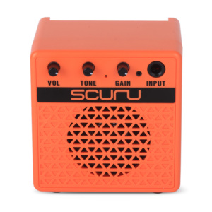Amplificateur de <span class=keywords><strong>basse</strong></span> portable Scuru S7G, alimentation par batterie pour connexion casque, effets de compression/booster, sortie 4 x 8W - Product Image 1