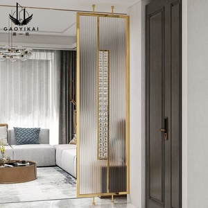 Séparateur de Pièce de Luxe en Acier Inoxydable Designs pour Salon et <span class=keywords><strong>Salle</strong></span> à Manger - Product Image 2