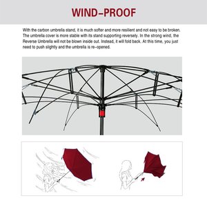 Intérieur plein imprimé é<span class=keywords><strong>l</strong></span>égant <span class=keywords><strong>parapluie</strong></span> Double couche Auto ouvert fermer inversé <span class=keywords><strong>parapluie</strong></span> tournesol pour voiture - Product Image 5