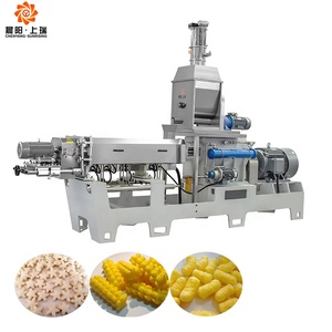 Trung Quốc 200-1000 kg/giờ điện Ngô căng phồng thực phẩm đùn đôi vít máy đùn cho bột mì chip 220V bánh lõi - Product Image 5