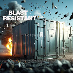 Bâtiments résistants aux explosions personnalisés Maisons modulées préfabriquées <span class=keywords><strong>Structure</strong></span> durcie pour la sécurité Maison antidéflagrante - Product Image 2