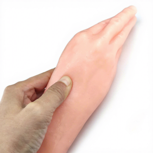 Vente en gros de jouet sexuel réaliste en forme de poing à <span class=keywords><strong>double</strong></span> tête, super doux, long, en forme de main serrée, pour fisting - Product Image 4