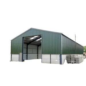 Prefabricated Light Steel Frame Farm Building Steel Structure Metal Farm Goat House Farm Shed for Cattle Sheep Goat