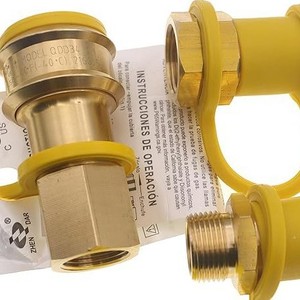 Conector de conexión rápida de propano, rosca Npt de 3/4 pulgadas, accesorio universal para parrilla al aire libre, conector de metal - Product Image 4