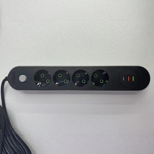 Regleta de Enchufes con 4 Tomas Europeas y USB Tipo C de 2500W para Hogar, Oficina, Hotel y Viajes - Product Image 4