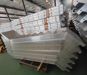 Thang nhôm Cầu Thang giàn giáo kim loại đi Bộ bảng thang bước lớn cho Thang giàn giáo nhôm - Product Image 2