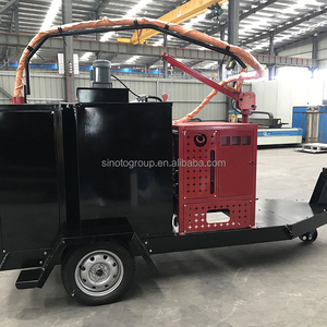 Sinoto nhựa đường nứt phụ máy bùn Sealer Trailer-Loại STCS-500B 500L 30Kw động cơ bảo trì thấp chi phí 8-33l/PHÚT đường - Product Image 4