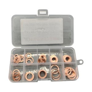 High Quality Truck Spare Parts <b>Copper</b> <b>Washer</b> Gasket Nut and Bolt Set Ring Seal for Heavy Truck - Product Image 4