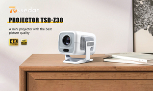 Tossedar Z30 <span class=keywords><strong>2025</strong></span> Mô hình siêu HD Máy tính bảng P30 chiếu 200 ANSI Lumens 4k đám cưới Laser vẽ cho trẻ em hy450 4k phim chiếu - Product Image 2