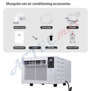 Aire Acondicionado Portátil <span class=keywords><strong>con</strong></span> Mosquitera AC.699.015, Enfriador Individual para Camping, 110V 220V, Refrigeración por Compresor - Product Image 2