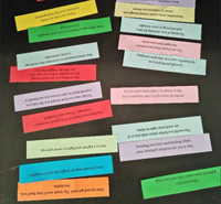 Cadeaux d'autosoins personnalisés pour femmes hommes Soulagement du stress Get Well Soon Capsules quotidiennes pré-écrites Messages dans une bouteille pour l'inspiration