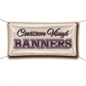 Banderoles et drapeaux personnalisés en vinyle PVC imperméable pour la publicité extérieure des entreprises - Product Image 3