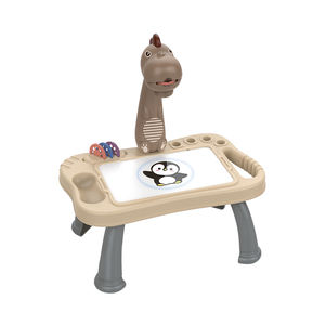 教育技术投影仪光恐龙磁性画板桌玩具带水彩笔ABS塑料8.5英寸 - Product Image 1