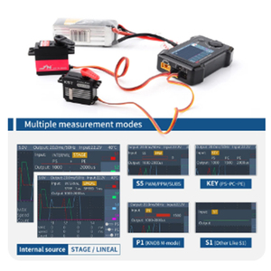 Testeur de servo intégré ToolkitRC ST8 8CH 100W 2A 2.4 TFT 7-28V 8 canaux avec 4 interfaces indépendantes pour test de signal PWM/PPM/SBUS - Product Image 6