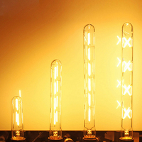 T30 T125 T225 T300 Ampoule tubulaire en verre flexible à filament Led décoratif vintage