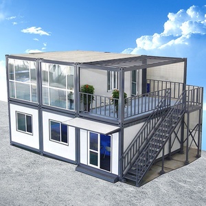 Produttore personalizzato contenitore in acciaio creativo casa per uso residenziale commerciale per Internet celebrità Self-Use negozi panoramici - Product Image 2