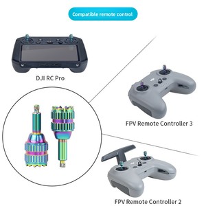 Télécommande FPV 2/3 <span class=keywords><strong>RC</strong></span> <span class=keywords><strong>Pro</strong></span> avec joysticks en acier inoxydable pour accessoires de mini-drone compatibles, emballage en boîte couleur - Product Image 4