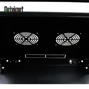 Geteknet 19 pouces 19 "6U 600mm <span class=keywords><strong>Largeur</strong></span> 600mm <span class=keywords><strong>Profondeur</strong></span> coulissante Etherne Data Center Montage mural Rack Réseau Ningbo Data Cabinet - Product Image 6