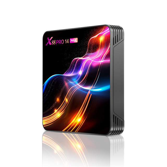 X88 Pro 14 Max Quad Core Rockchip RK3528 4GB 64GB 4K HD Smart TV Box Android 14.0 WIFI6 BT5.0 Mali-450 12-Month Warranty