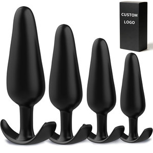 Jouets anaux en silicone personnalisés AITT de bonne qualité, jouets sexuels pour hommes et femmes, stimulation de l'<span class=keywords><strong>anus</strong></span>, masturbation masculine - Product Image 1