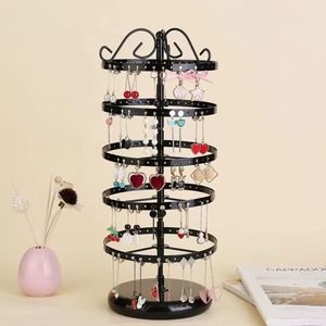 Expositor de Pendientes de Metal, Expositor de Pendientes de Madera, Estante de Almacenamiento de Joyería, Expositor de Pendientes - Product Image 4