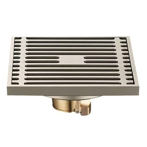 Custom European Style All Copper Floor Drain Anti-Odor Core Dual Use for Bathroom Washing Machine Kitchen Home - Product Image 1