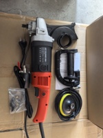 Machine à polir électrique industrielle portable TGS 1400W pour sols en béton et travaux de détail 220V/50Hz