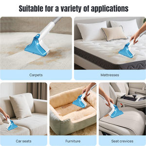 Aspirateur sans fil 21V avec batterie, pour sols humides et secs, aspirateur pour tapis, machine à laver les tissus, canapé - Product Image 5