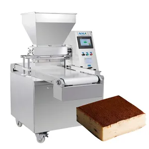 Kommerzielle automatische Bäckereiausrüstung Kuchenfüllmaschine Muffinproduktion Kuchen einlegemaschine