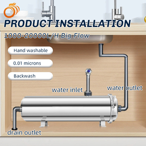 Purificador de Agua de Membrana UF Lavable a Mano para Toda la Casa, 1000/3000/5000/8000/10000L, Sistema de Ultrafiltración de Agua PVDF - Product Image 2
