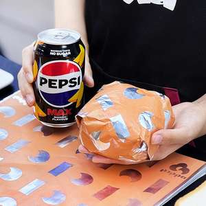 Papier d'aluminium souple de qualité alimentaire OEM pour l'emballage alimentaire, papier d'emballage pour hamburgers en nid d'abeille, enduit et imprimé pour l'emballage alimentaire - Product Image 3