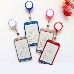 Alloy <b>ID</b> Card Case Detachable Neck Lanyard Convenient Badge <b>Holder</b> with Name Tag for School Business Office Use - Product Image 2