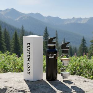 2026 Customized <b>Large</b> Mouth Stainless Steel Water Bottle Double-Wall Vacuum Insulated Sports Flask with Light Weight - Product Image 2