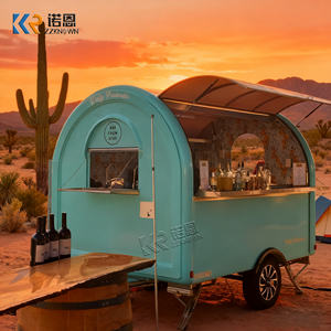 Mobiele verkoopwagen voor koude dranken, koffie, boba-thee, smoothies, cupcakes, ijs en slushpuppy's (2026 model) - Product Image 4