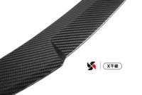 Pour BMW Série 1 E82 Spoiler M4 Style Sec En Fiber De Carbone Aileron Arrière Pour BMW Série 1 E82 Coupé 2007-2013