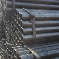 أنابيب حديدية سوداء ASTM A53 مقاس 1 بوصة، سماكة جدارية قياسية Sch 40 لنقل الغاز والنفط والمياه